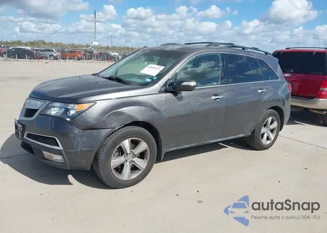 2012 Acura Mdx Technology Package из США, поврежденный, VIN 2HNYD2H32CH520180